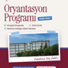 İnsan ve Toplum Bilimleri Fakültesi 2026-2027 Oryantasyon Programı